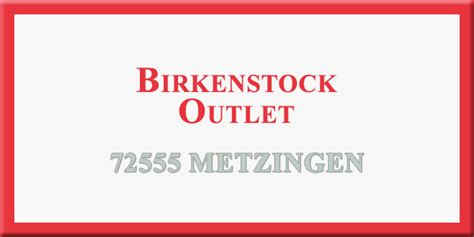 birkenstock outlet metzingen.